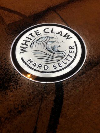 Rare White Claw Hard Seltzer Light Up Led Sign 15.  5” X 15.  5” Man Cave