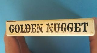 Vintage - Golden Nugget Casino Playing Cards Complete Black Deck Las Vegas,  NV 7