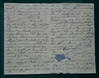 Antique Signed Letter Queen Louise Denmark Hesse - Cassel Glücksburg Bodenhof 3