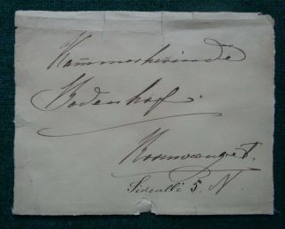 Antique Signed Letter Queen Louise Denmark Hesse - Cassel Glücksburg Bodenhof 6