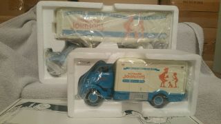 Vintage First Gear Howard Johnsons Ice Cream Die Cast Truck Set