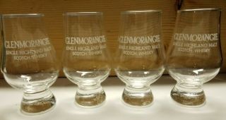 Glencairn Glass Glenmorangie Single Highland Malt Scotch Whisky Glass Set Of 4