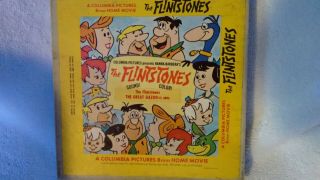 The Flintstones " The Great Gazoo " Vintage (1963) 8mm Color Sound