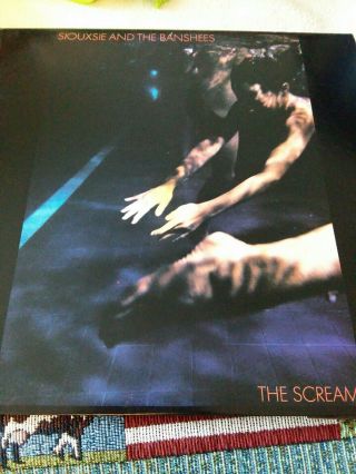 Siouxsie And The Banshees " The Scream " 1978 Lp Polydor Pd - 1 - 6207 Vg,  /ex