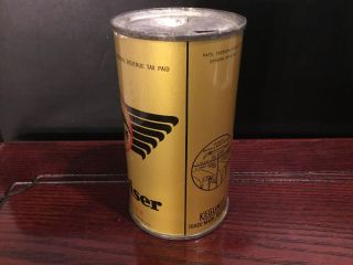 Budweiser Beer (43 - 35) empty OI flat top beer can by Anheuser - Busch,  St.  Louis 2