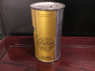 Budweiser Beer (43 - 35) empty OI flat top beer can by Anheuser - Busch,  St.  Louis 3