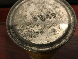 Budweiser Beer (43 - 35) empty OI flat top beer can by Anheuser - Busch,  St.  Louis 7