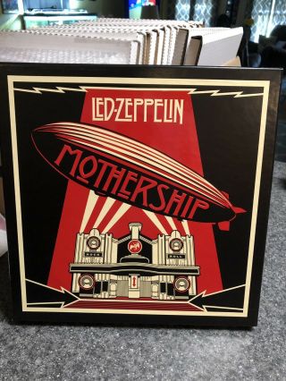 Led Zeppelin Mothership Vinyl Box Set 4 Lp Like.  See Photos
