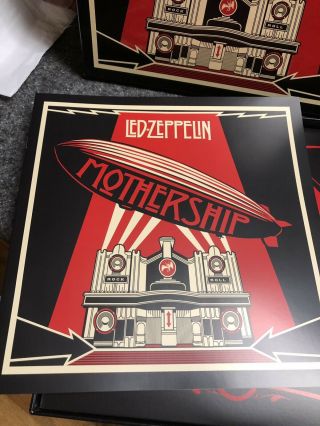 Led Zeppelin Mothership Vinyl Box Set 4 Lp Like.  See Photos 7
