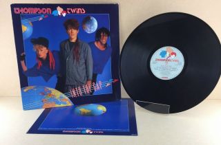 Thompson Twins Into The Gap 205 971 (1984) Lp Album Vinyl Record,  Merch Sheet