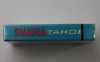 Vintage Sahara Tahoe Nevada Casino Pack Blue Deck of Playing Cards 5