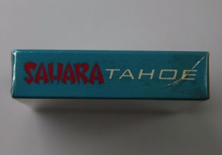 Vintage Sahara Tahoe Nevada Casino Pack Blue Deck of Playing Cards 6
