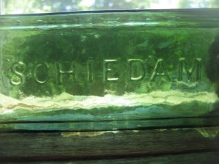 green DUNBAR CORDIAL SCHNAPPS,  SHIEDAM,  loaded with whittle 4
