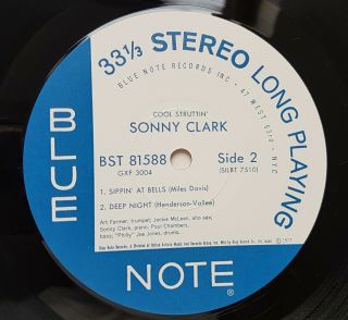 Sonny Clark Cool Struttin BST - 81588 Blue Note Stereo Japan Press NM/NM 4