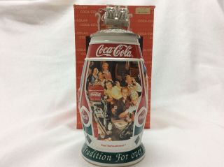 Coca - Cola Historical Slogans Stein Series