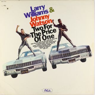 Larry Williams & Johnny Watson - Two For The Price Of One Lp - Okeh Mono
