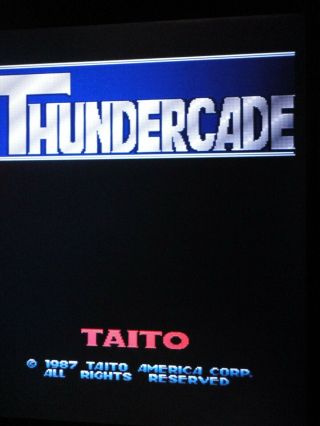 Thundercade Jamma Arcade Pcb By Taito