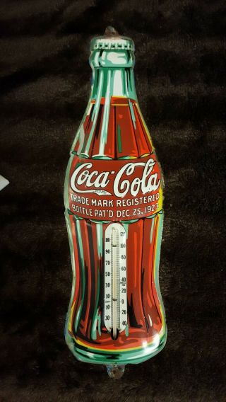 Coca Cola Thermometer 1936