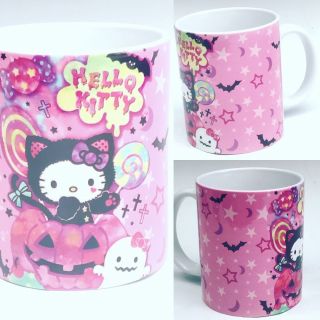 Hello Kitty Cute Sweet Halloween Mug 11 Oz Cup Design