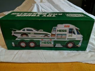2016 Hess Toy Truck And Dragster.