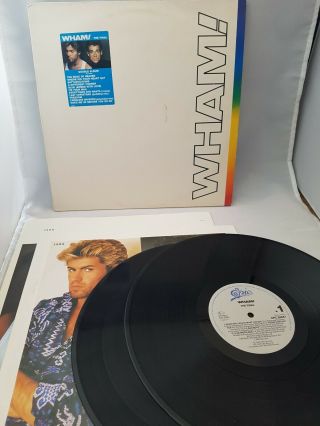 Wham The Final 12 " Vinyl Double Album 1986 Epc88681