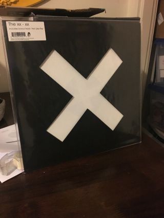 The Xx By The Xx (vinyl,  Aug - 2009,  Young Turks) Limited White Vinyl