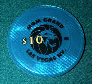 Mgm Grand Las Vegas $10 Jeton