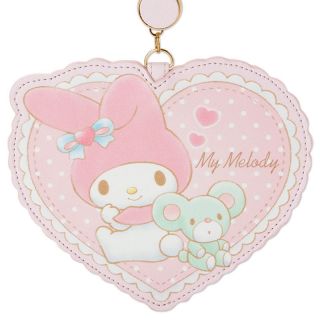 My Melody Ic Card Case With Reel Pass Case Ticket Case Japan 2018 Sanrio