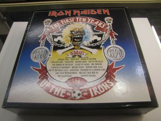 1990 Iron Maiden First 10 Years Vinyl Box Set - Never Played