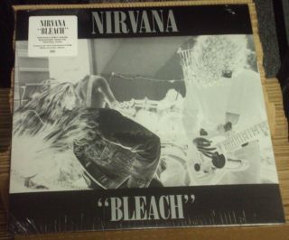 Nirvana Bleach Lp Sub Pop Reissue W/download Grunge Kurt Cobain