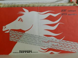 Very Early Ferrari Sales Brochure