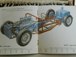Very Early Ferrari Sales Brochure 4