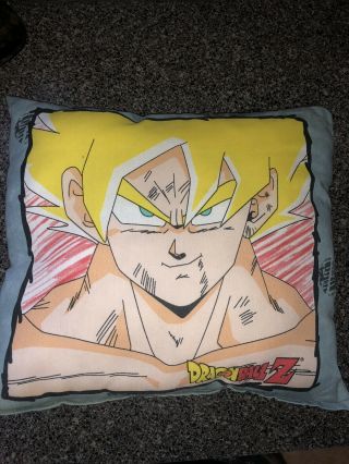 Vintage 2000 Dragon Ball Z Double Sided Pillow