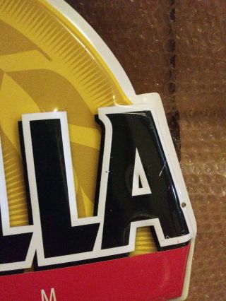Medalla Light Premium Beer Metal Sign Collectable RARE 4