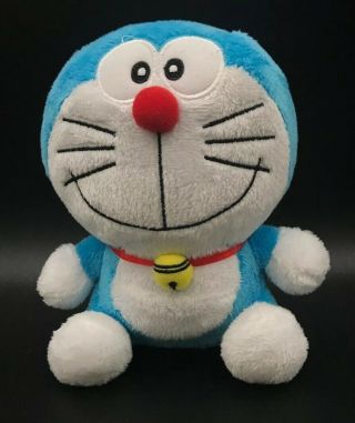Doraemon 6” Plush 2009 Bandai By Sekiguchi Authentic