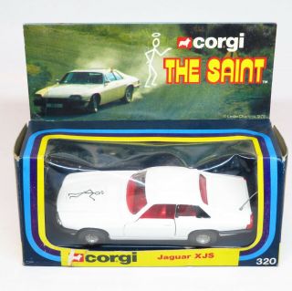Corgi Toys 320 - The Saint Jaguar Xjs - Boxed Mettoy Playcraft Vintage Rare