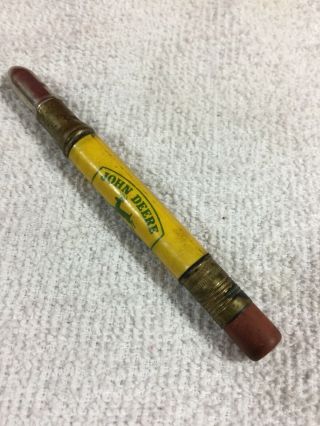 Vintage John Deere Farm Equip Pull Out Bullet Pencil Wimmer Christiansburg Va