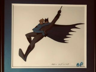 Batman: The Animated Series - Production Drawing Cel Framed