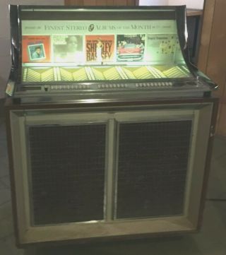 Seeburg Lpc - 1r Jukebox 1963,  W/300 45 Records 50s,  60s - Great Father 