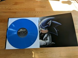 Sonic The Hedgehog 3 Video Game Soundtrack Vinyl Lp Record Moonshake Blue Vinyl