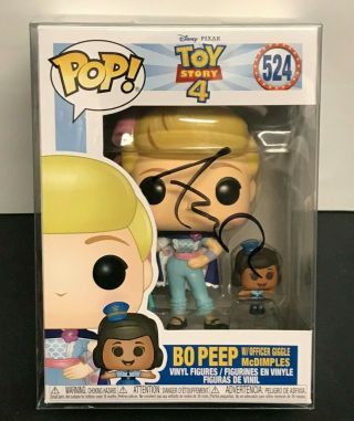 Toy Story 4 Bo Peep Funko Pop Signed By Annie Potts