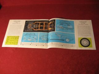 1963 Chevy Corvette Sales Dealership Showroom Brochure Booklet GM 4