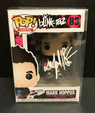 Blink - 182 Mark Hoppus Funko Pop Signed By Mark Hoppus