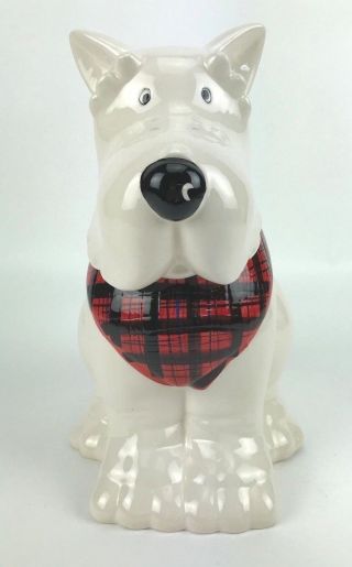 Cookie Jar Westie West Highland White Terrier Treats Ceramic