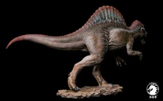 Dragon Spinosaurus Statue Figure Dinosaur Model Base Collector Decor Toy Gift 33 7