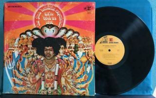 Jimi Hendrix Axis: Bold As Love 1970 Gatefold Issue Blues Rock Psych If 6 Was 9