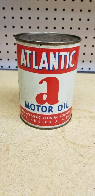 Atlantic A Motor Oil Can