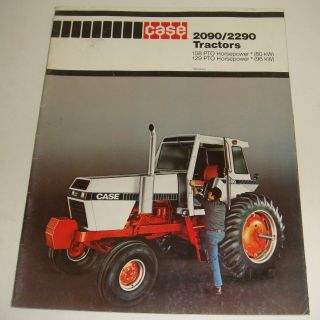 Case 2090 2290 Tractor 20 Page Brochure Form A178 79d