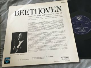 MARSCHNER Beethoven Violin Concerto NEIDLINGER,  ED1 SAPHIR STEREO 77 LP NM 5