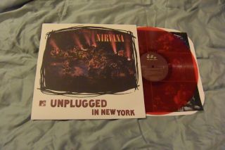 Nirvana,  Mtv Unplugged In York,  Org,  180g Audiophile Pressing,  Red Wax